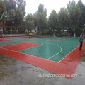 Mini basketball court/futsal court construction line paint